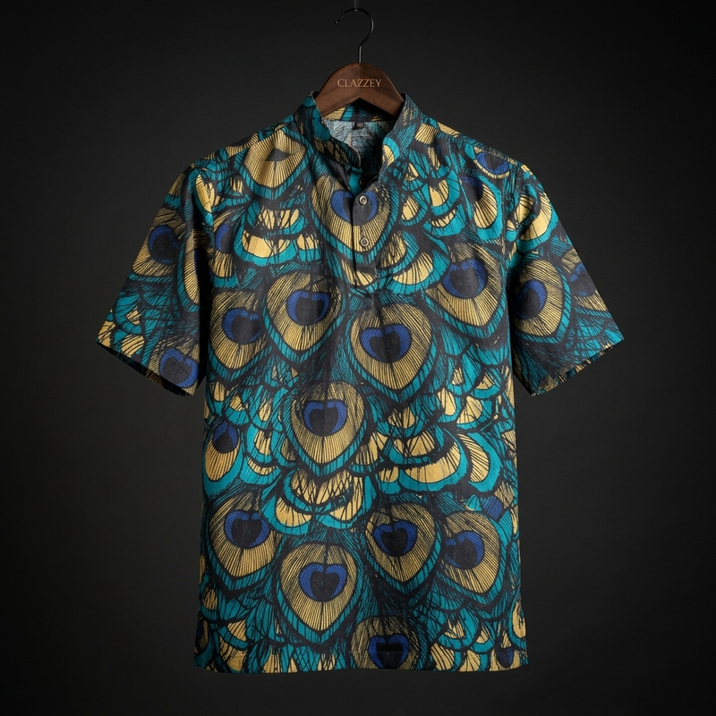 Royal Feather Short Kurta