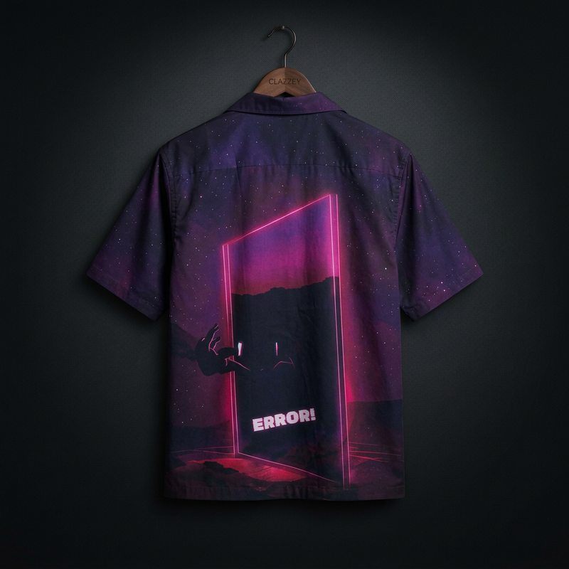 Cosmic Verse Cotton Shirt – Exclusive Designer Shirt