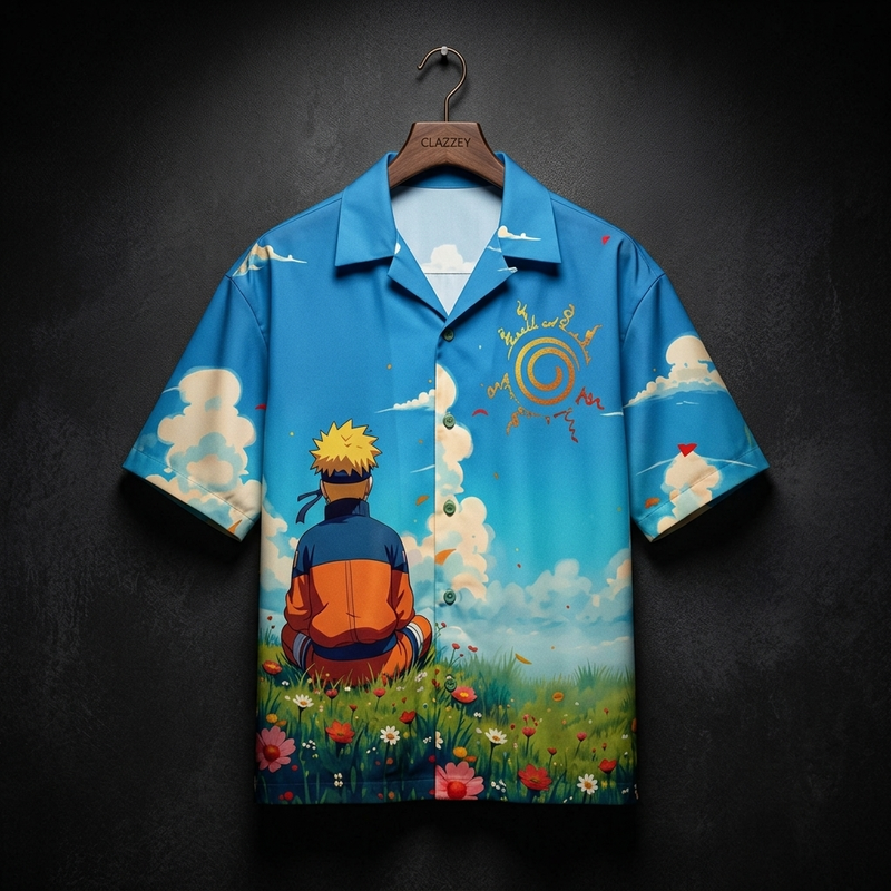 Naruto Stillness Saga Cotton Shirt - Exclusive Anime Fans