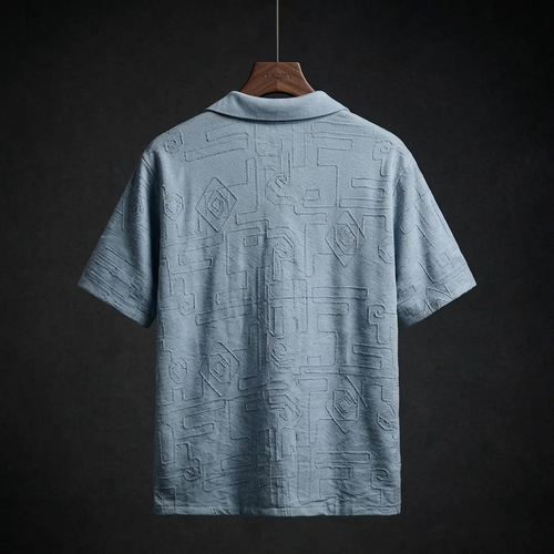 Silver Sky Knitted Shirt