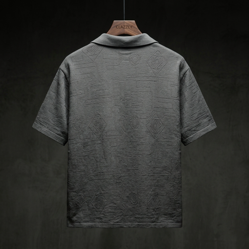 Charcoal Classic Knitted Shirt