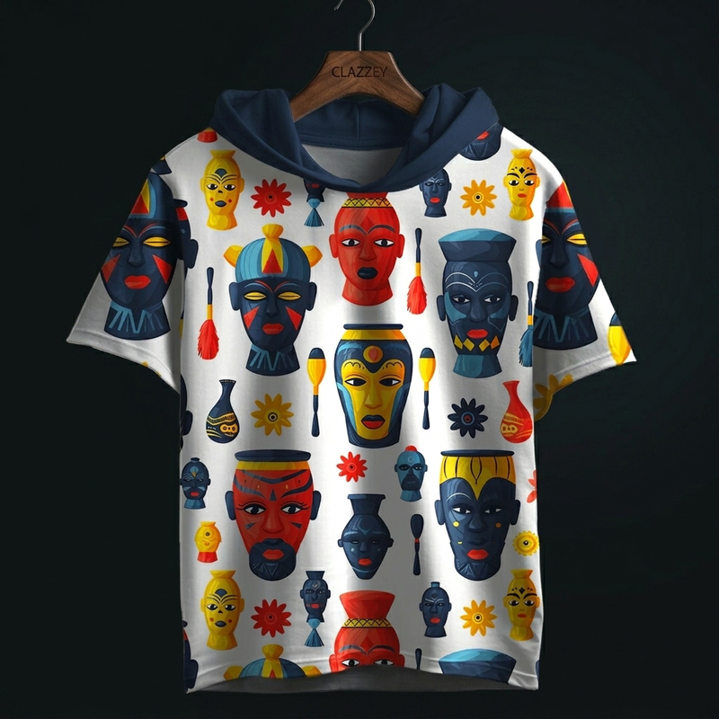 Emoji Fiesta Printed Hoodie