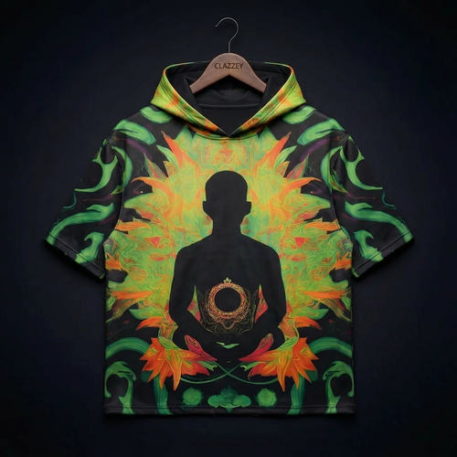 Meditate Mode: ON Oversized Hoodie