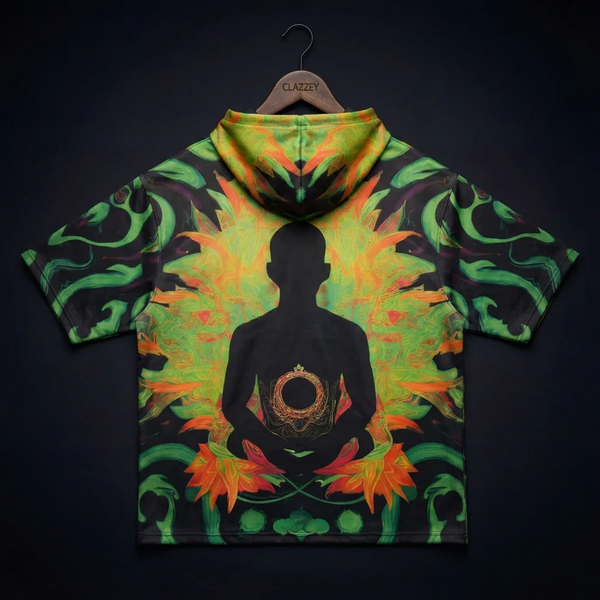 Meditate Mode: ON Oversized Hoodie