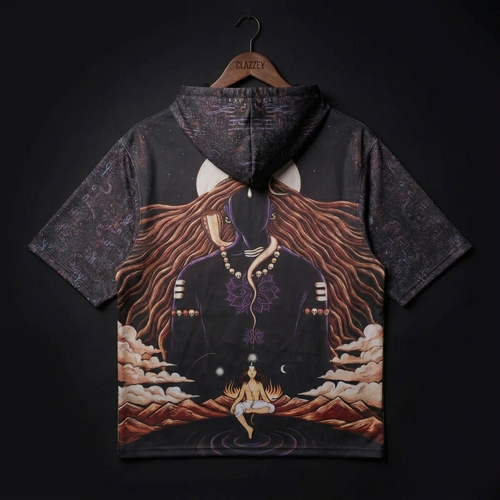 Shivaverse Oversized Hoodie for Spiritual and Bold Streetwear