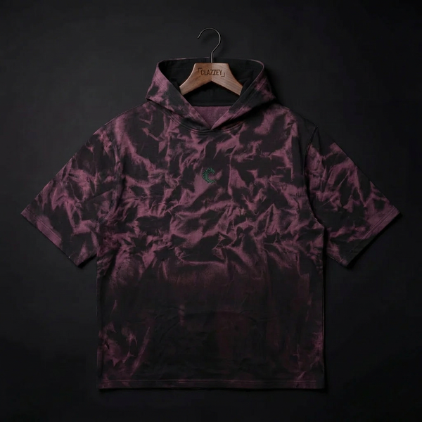 Shadow Mist Oversized Hoodie - Sleek Streetwear Comfort