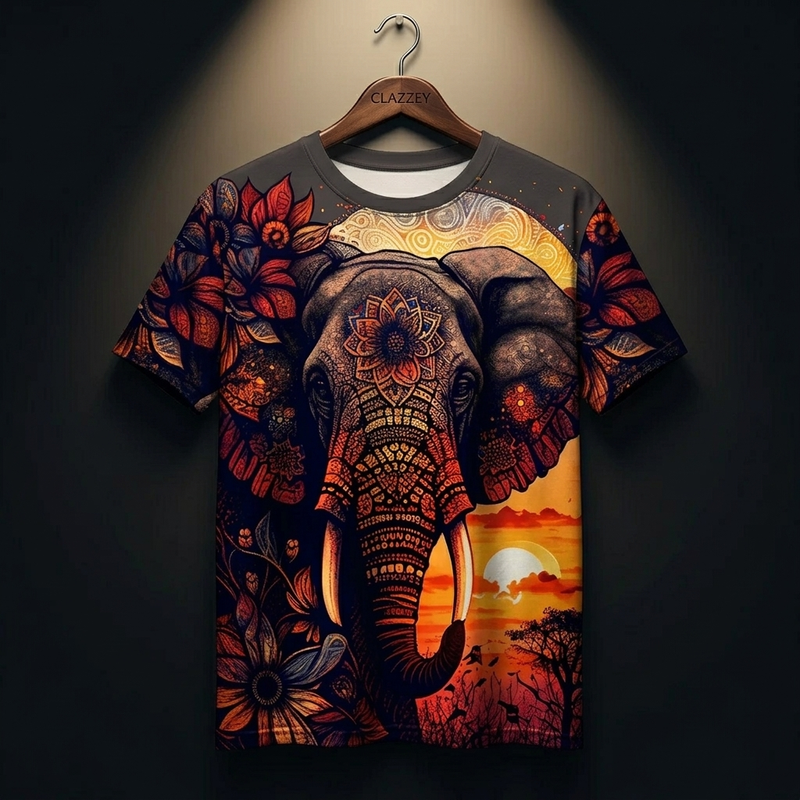 Tribal Majesty Printed Tee