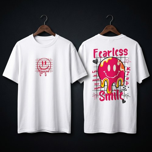 Fearless Printed Oversize Tee