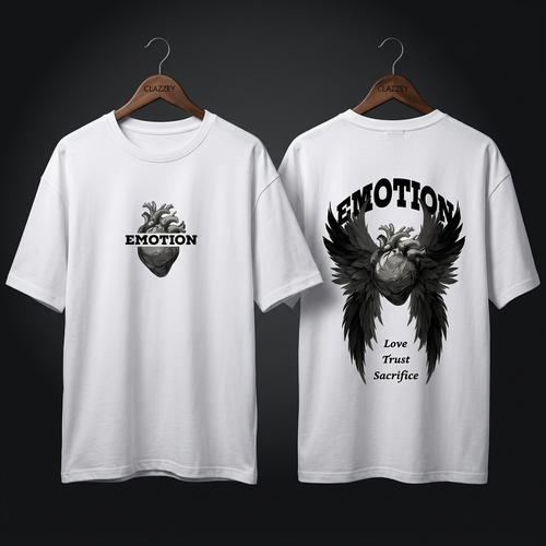 EMOTION Printed Oversize TEE