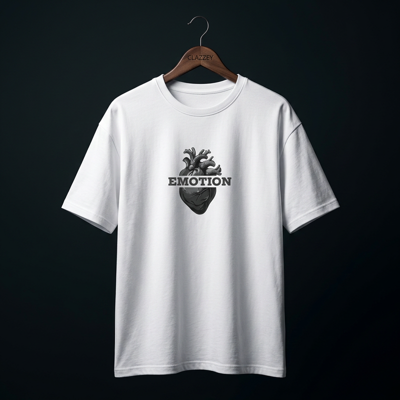 EMOTION Printed Oversize TEE