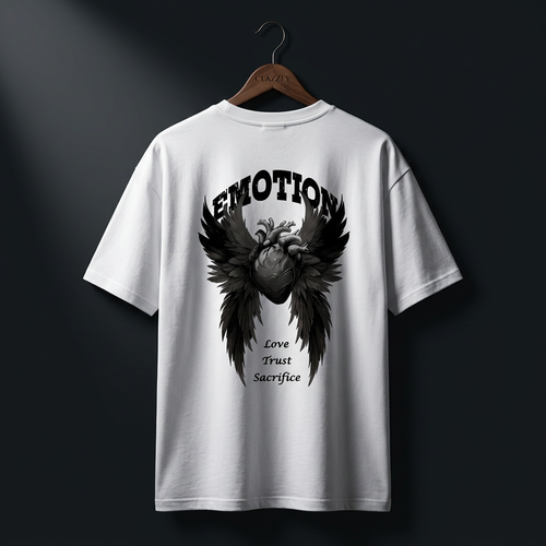 EMOTION Printed Oversize TEE