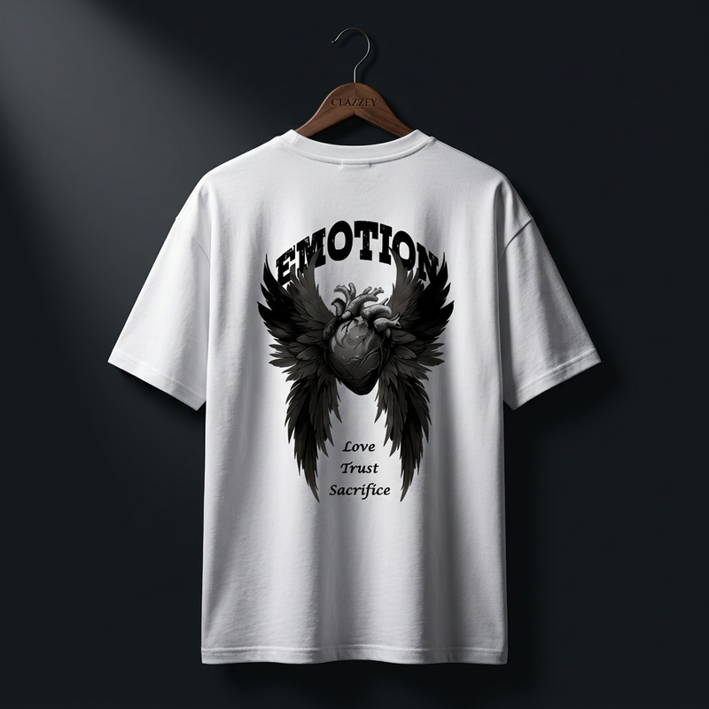 EMOTION Printed Oversize TEE