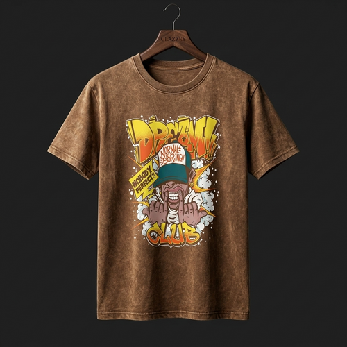 CLAZZEY CORE // ARCHIVE PROTOCOL ACID WASH TEE