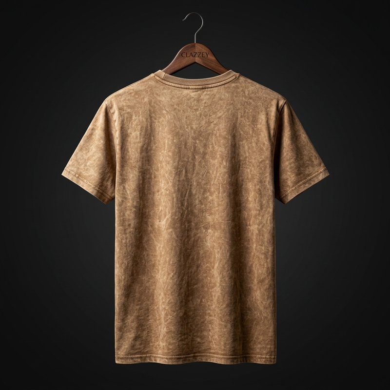SANDSTONE PIRATE ACID WASH TEE