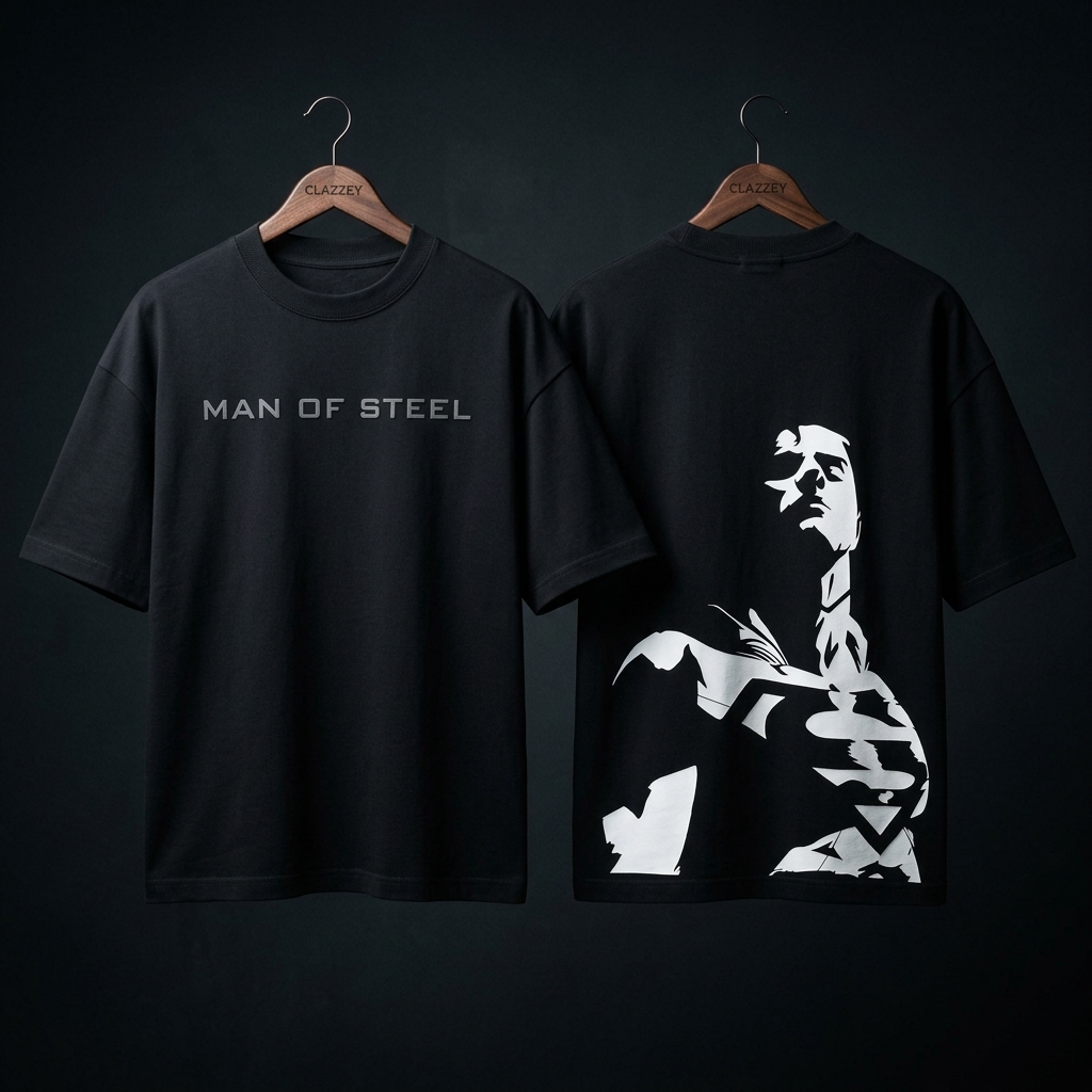 Superman Printed Oversized Tee