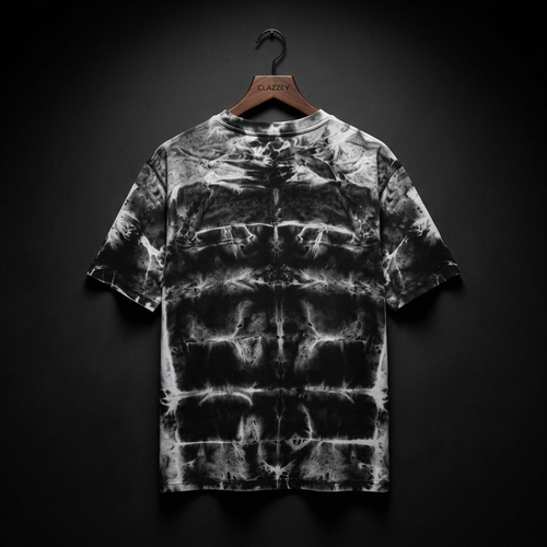 Midnight Mirage Hand Washed Tee for Bold Streetwear Expression