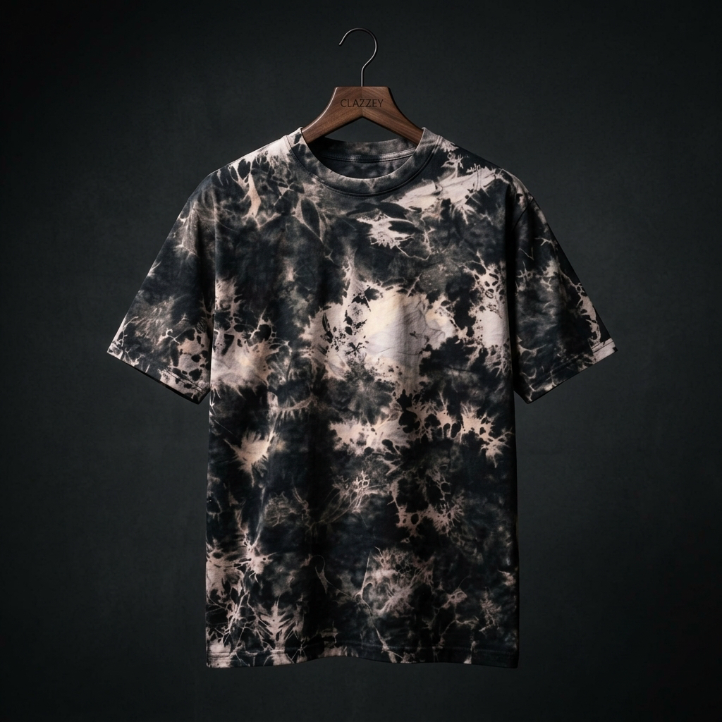 Electric Ash Hand Washed Tee - Distressed Streetwear Look