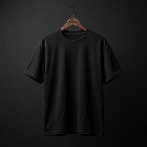 Classic Black Premium Oversized Tee