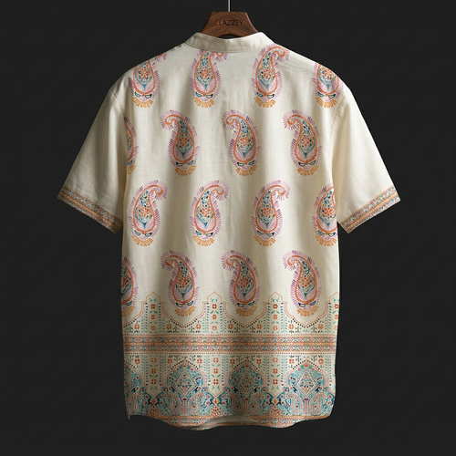 Heritage Charm Short Kurta | Elegant Ethnic Wear for Men