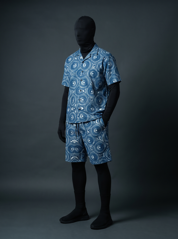 The Azure Medallion Relaxed-Fit Co-ord Set