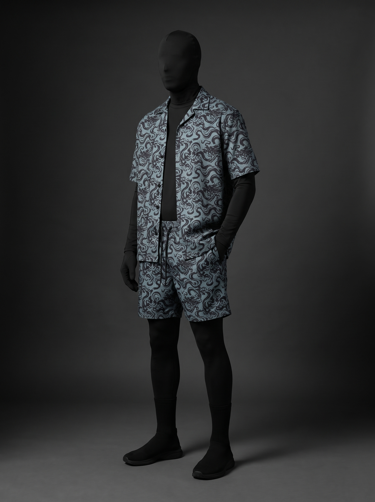The Slate Marble Relaxed-Fit Co-ord Set