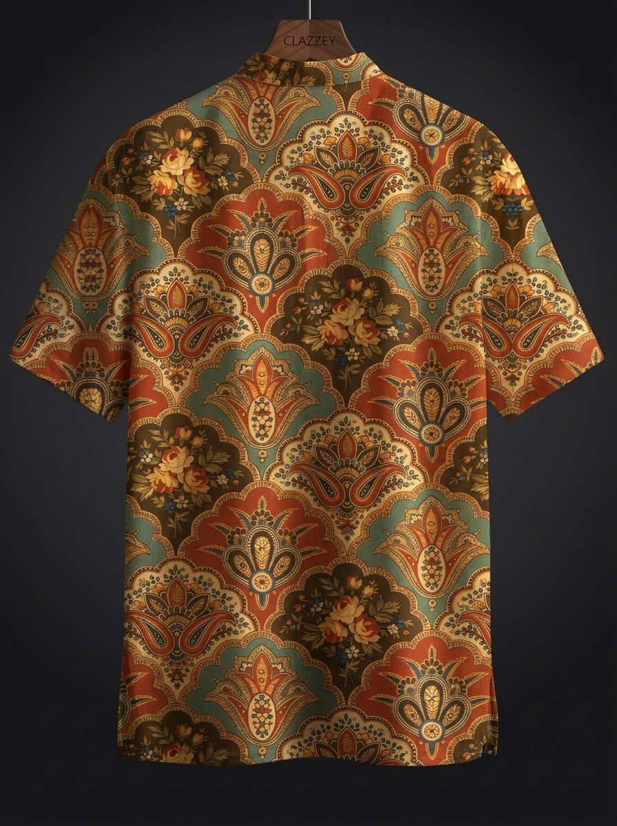 Swarang Short Kurta hanging back view