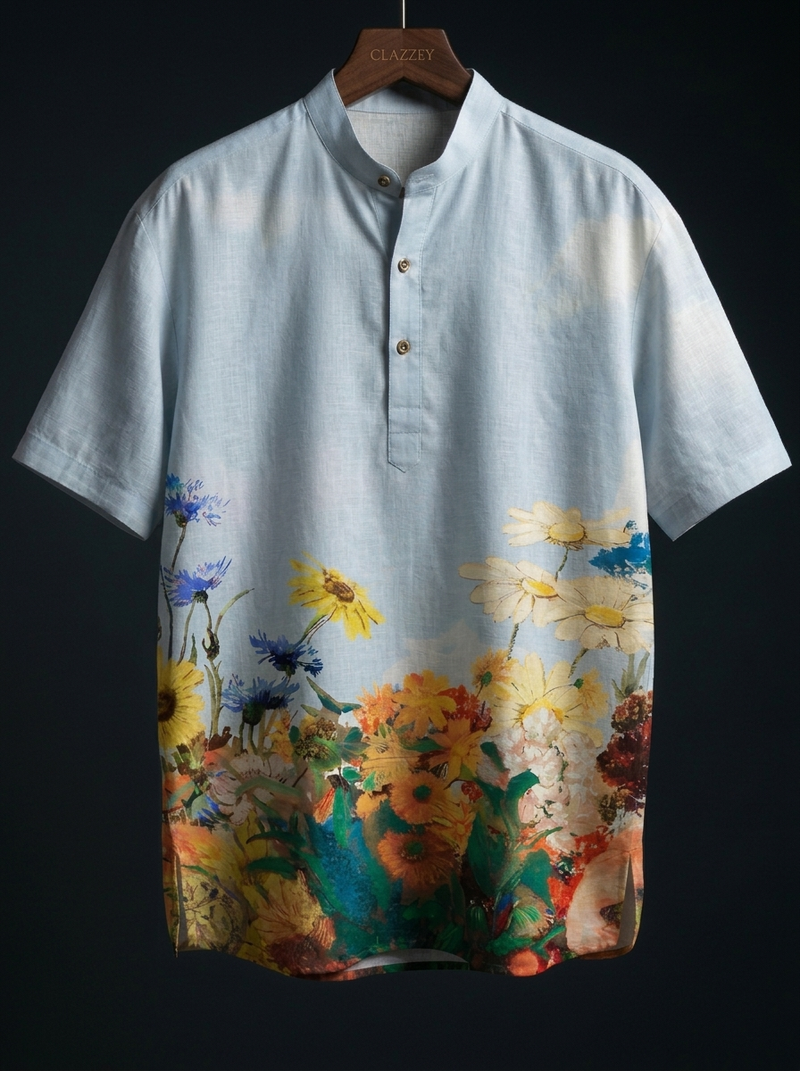 Bloomscape Short Kurta