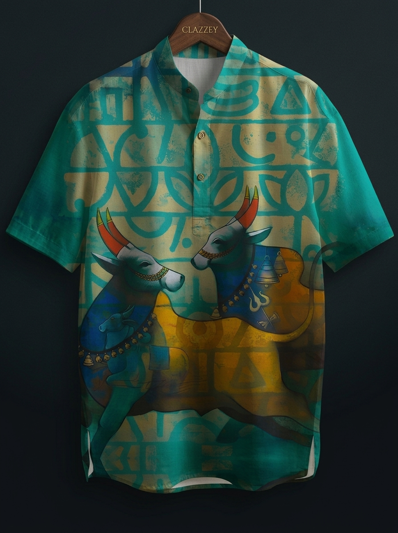 Tribal Essence Short Kurta