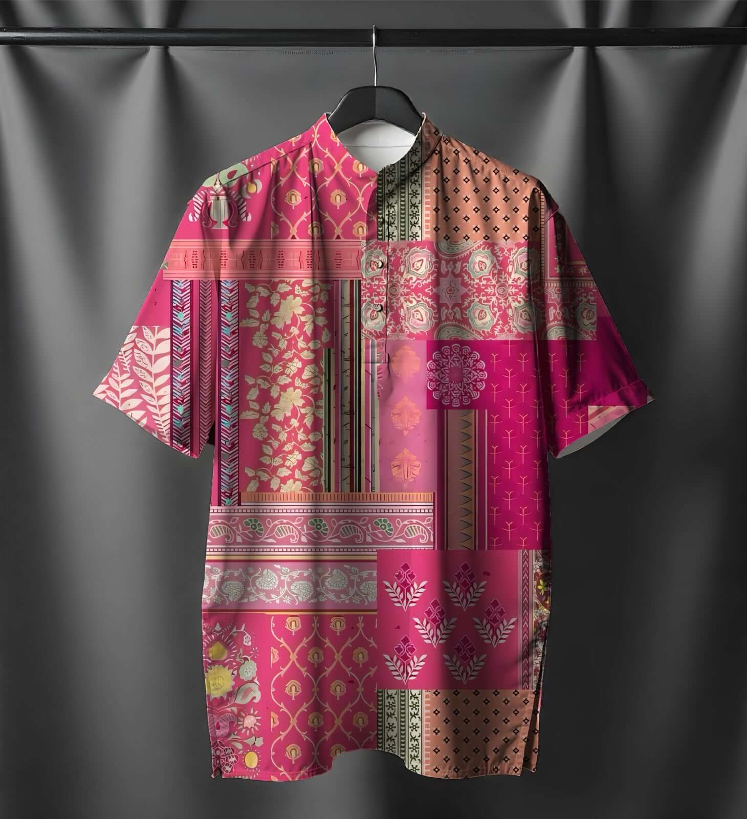 Festive Grace Short Kurta