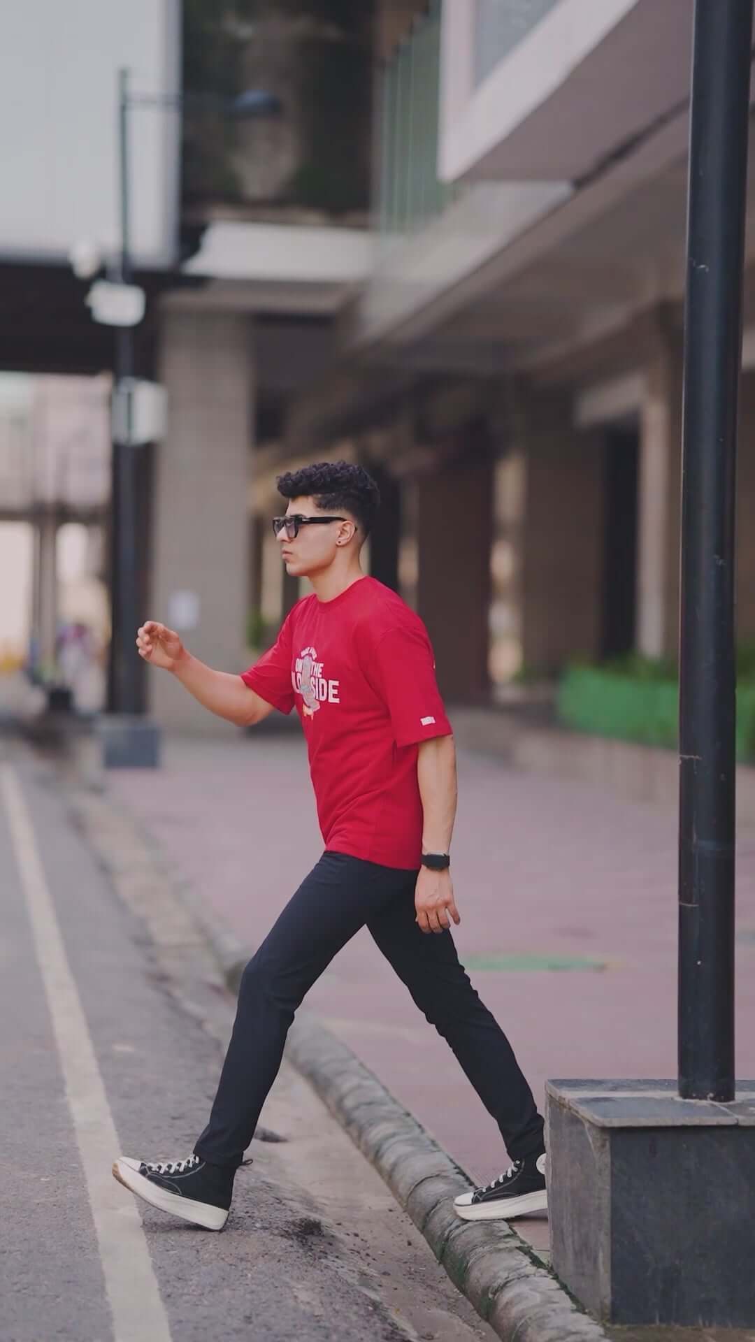 Wildside Brew Puff Printed Oversize Tee